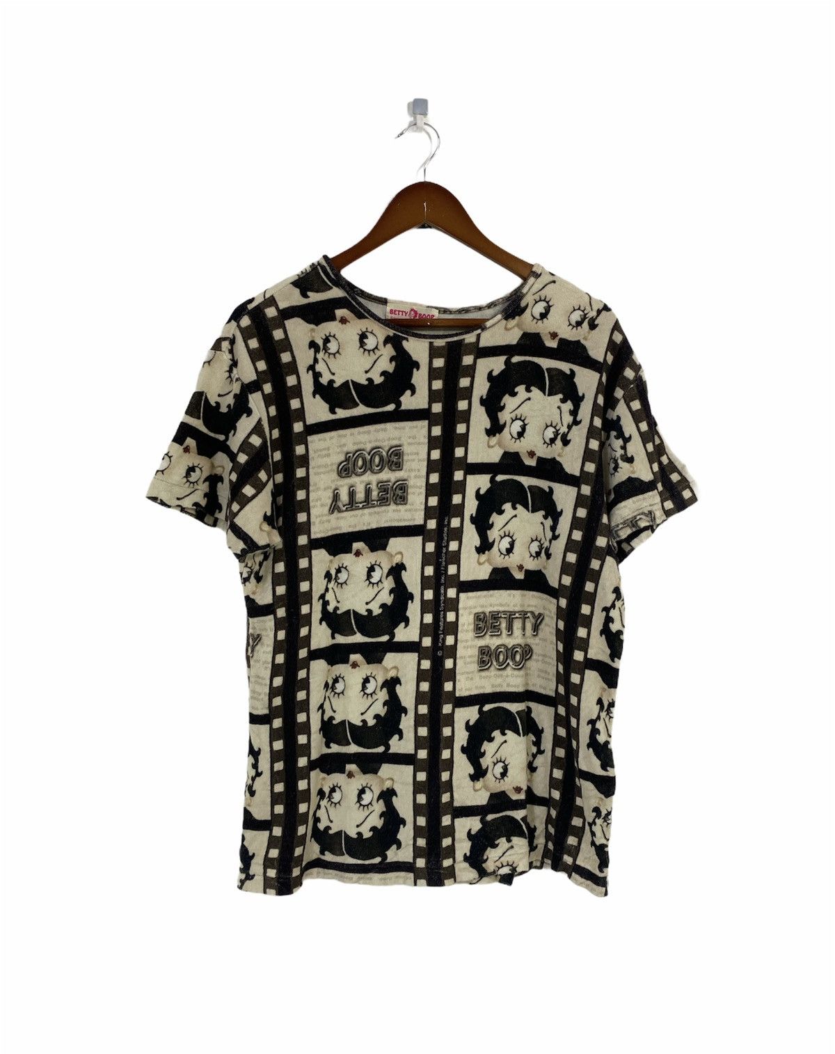 Cartoon Network × Vintage Vintage 90’s Betty Boop Full Print Shirt Nice Design Size US M / EU 48-50 / 2 - 1 Thumbnail