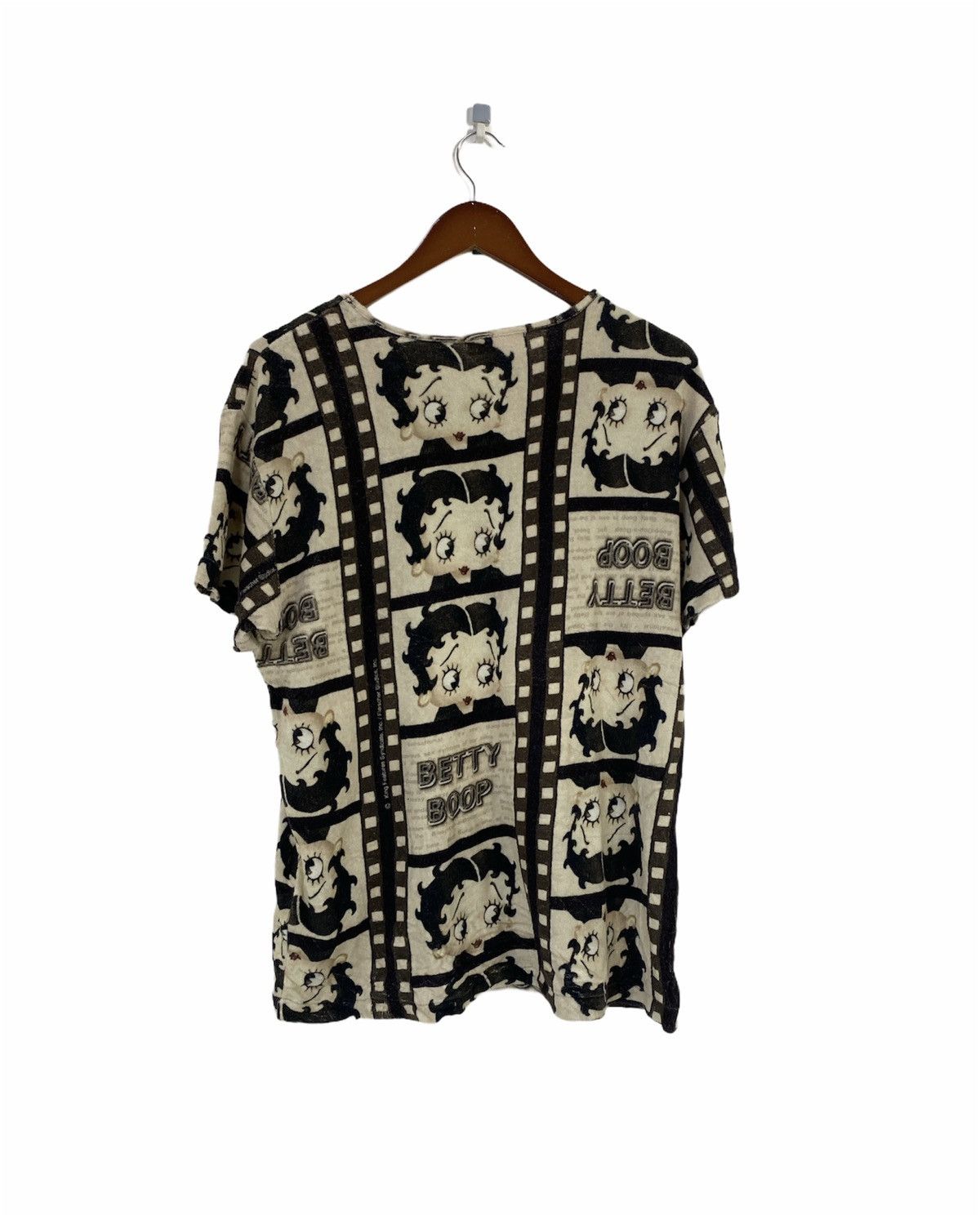 Cartoon Network × Vintage Vintage 90’s Betty Boop Full Print Shirt Nice Design Size US M / EU 48-50 / 2 - 2 Thumbnail