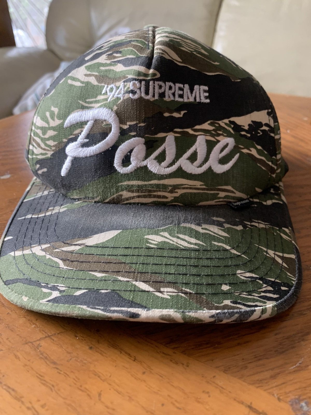 Supreme Supreme Posse Tiger Camo Cap | Grailed