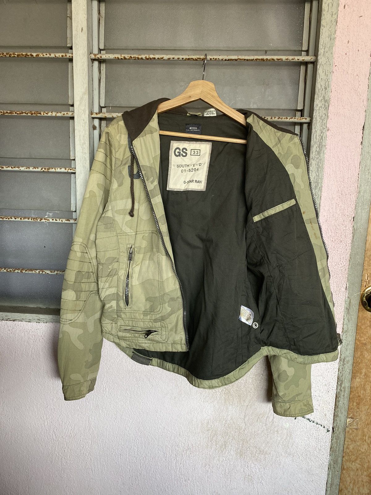 G-Star ⚡️Steals⚡️G-STAR Raw Camouflage Jacket Size M / US 6-8 / IT 42-44 - 6 Thumbnail