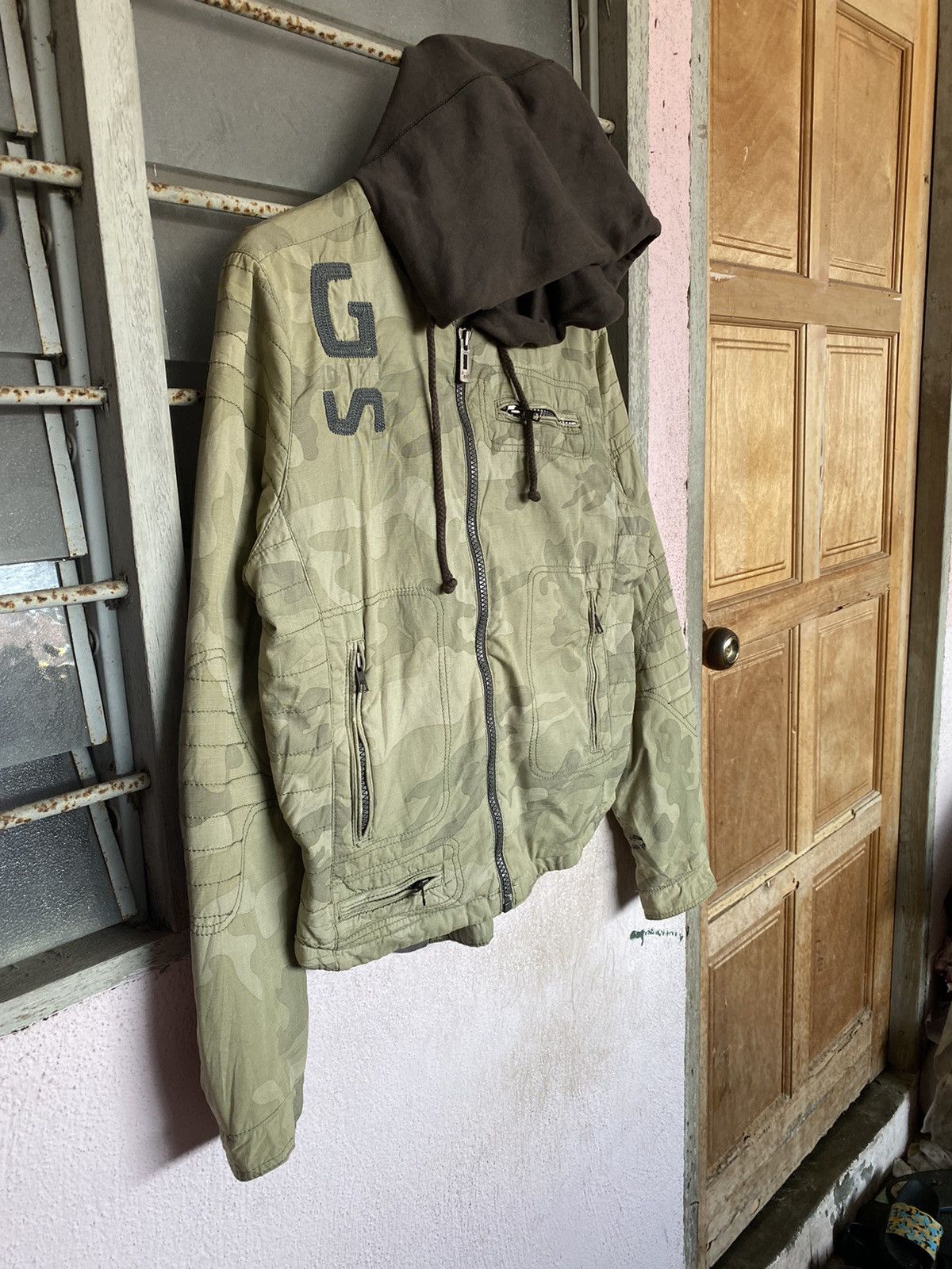 G-Star ⚡️Steals⚡️G-STAR Raw Camouflage Jacket Size M / US 6-8 / IT 42-44 - 3 Thumbnail
