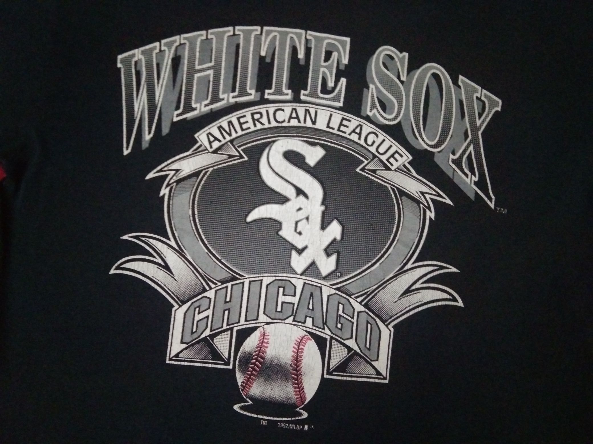 MLB × Vintage VTG 5050 90s MLB Chicago White Sox tshirt 1992 Size US XL / EU 56 / 4 - 1 Thumbnail