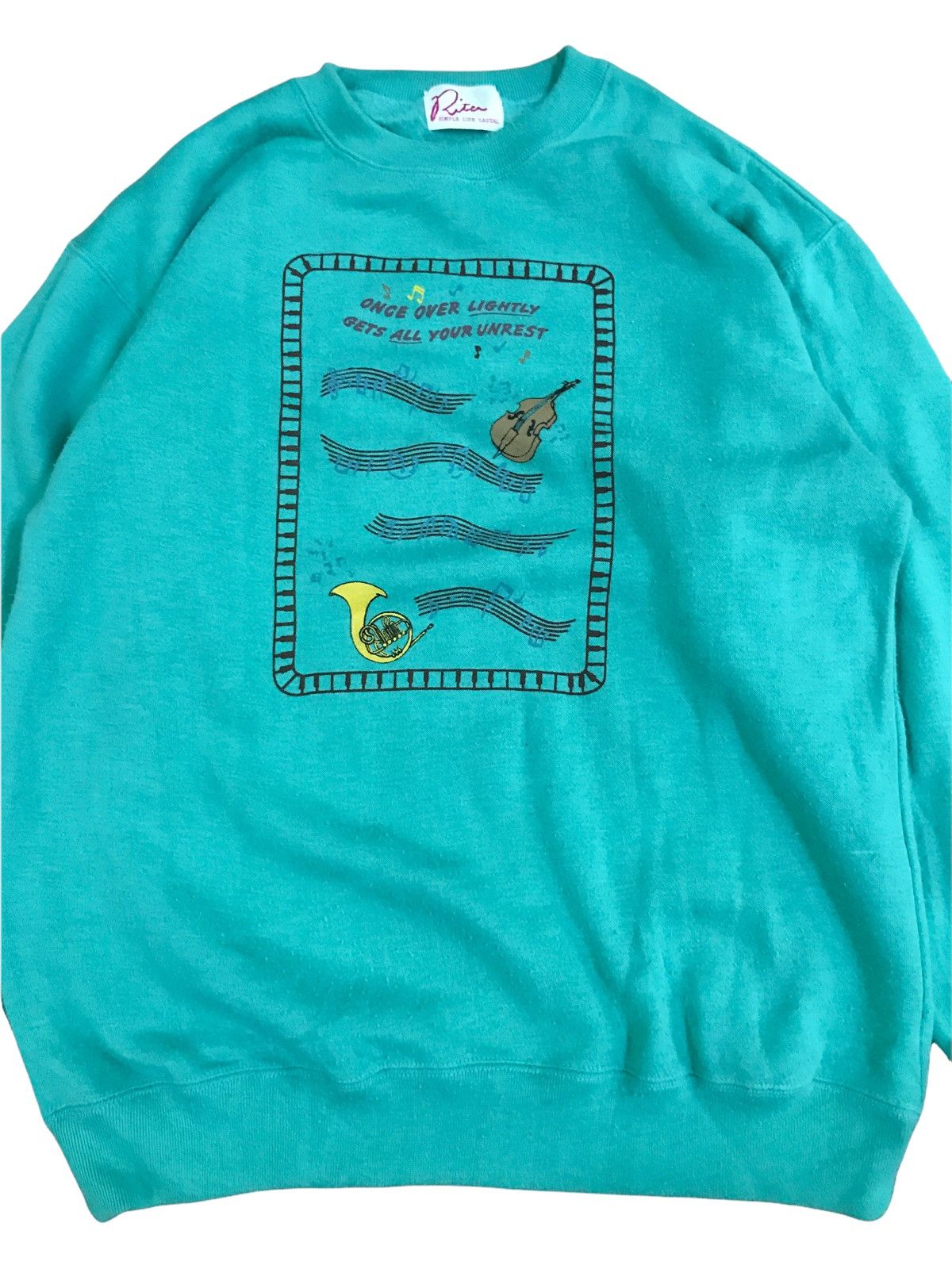 Vintage Vintage Classical Music Instruments Sweatshirt Size US S / EU 44-46 / 1 - 4 Thumbnail