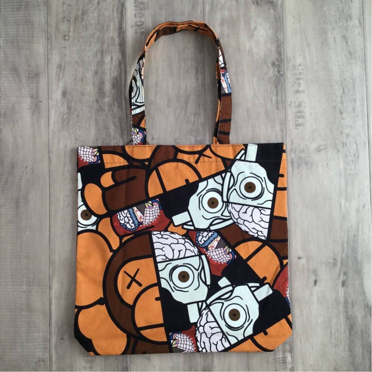 Bape × Kaws × Original Fake BAPE × originalfake × kaws milo companion tote bag ape NIGO Size ONE SIZE - 3 Thumbnail