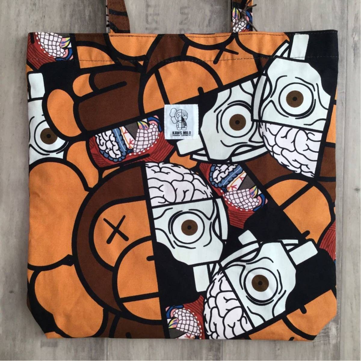Bape × Kaws × Original Fake BAPE × originalfake × kaws milo companion tote bag ape NIGO Size ONE SIZE - 2 Thumbnail