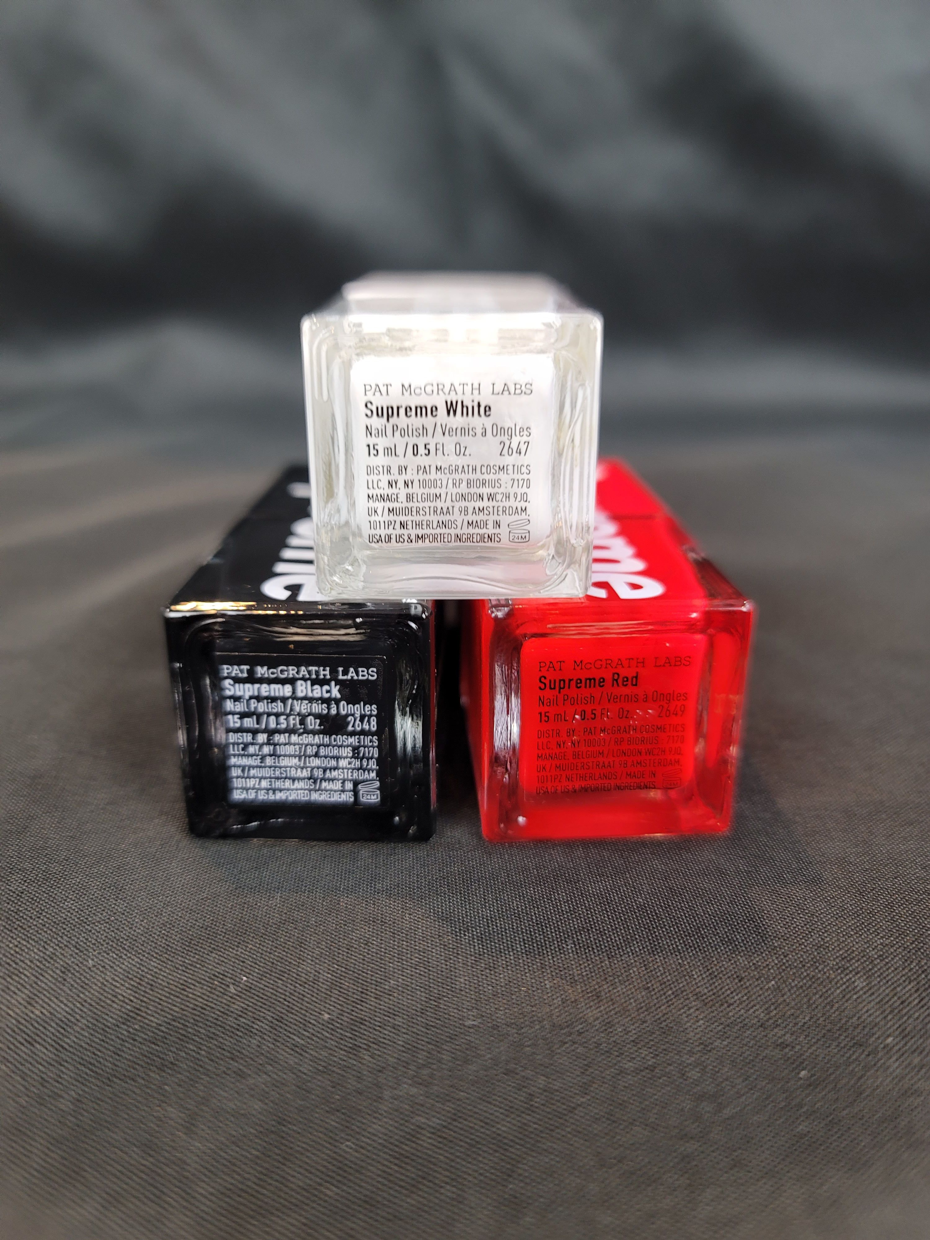 Supreme Supreme x Pat McGrath Labs Nail Polish Set of 3 FW22 NEW Size ONE SIZE - 6 Thumbnail