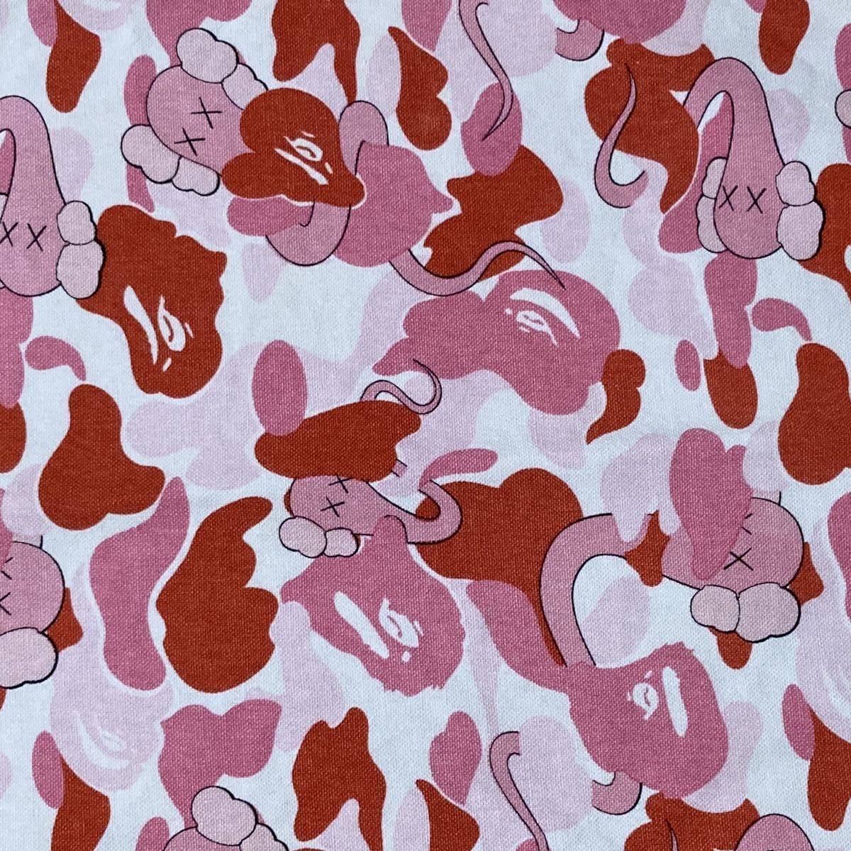 Bape × Kaws BAPE × kaws bendy ABC camo pink tote bag a bathing ape Size ONE SIZE - 4 Thumbnail
