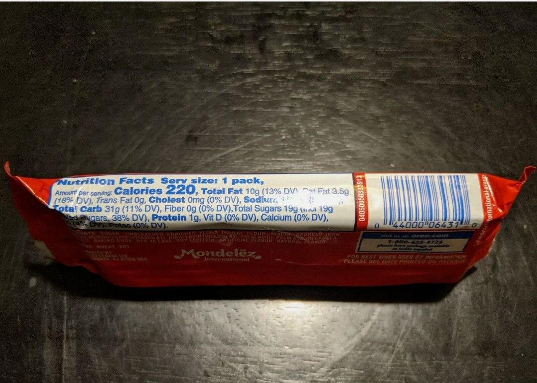 Supreme Supreme x Oreo Cookies Red SS20- 1 Pack of 3 Cookies Size ONE SIZE - 3 Thumbnail