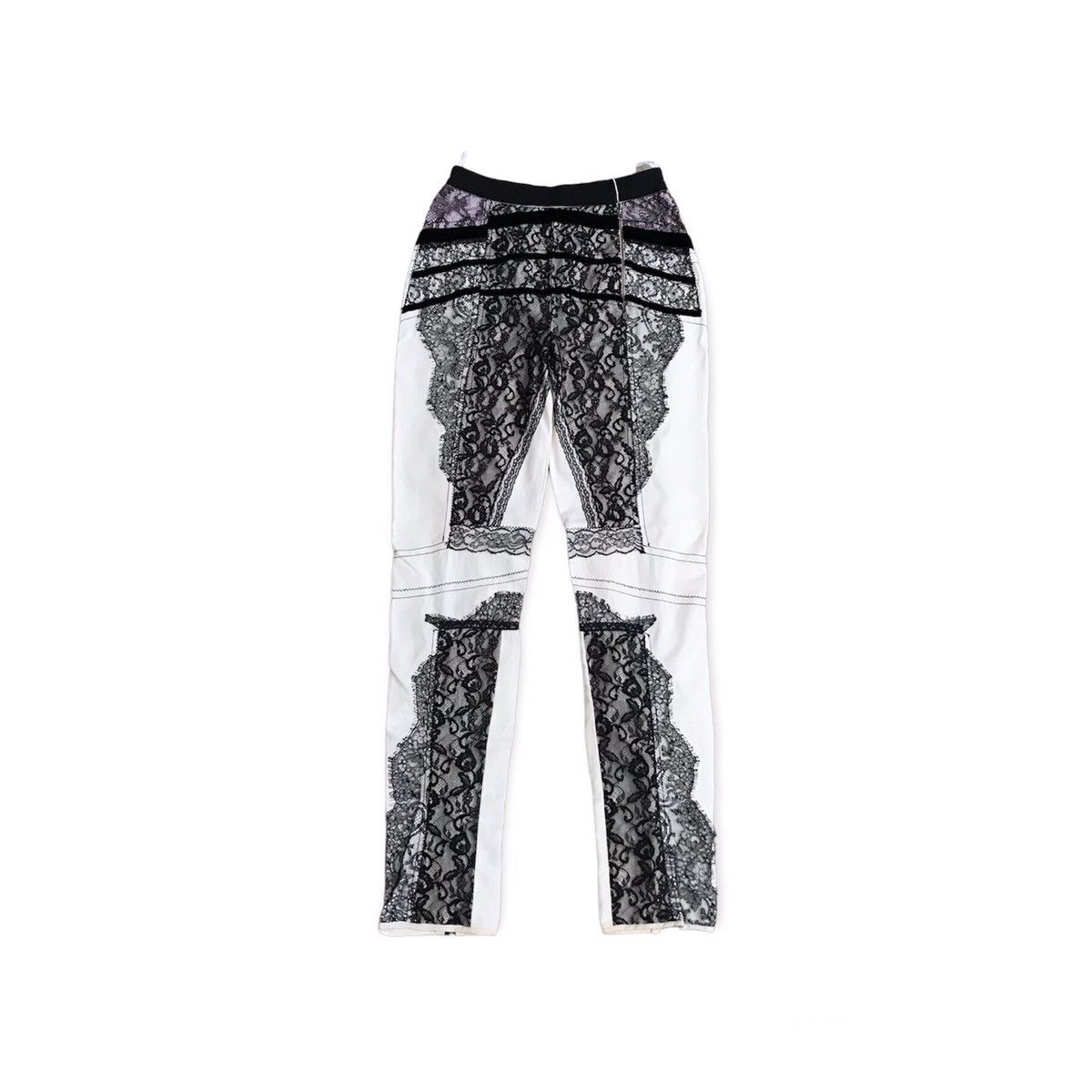 image of Vintage Nina Ricci Seditionaries Pants in Black White, Women's (Size 26)