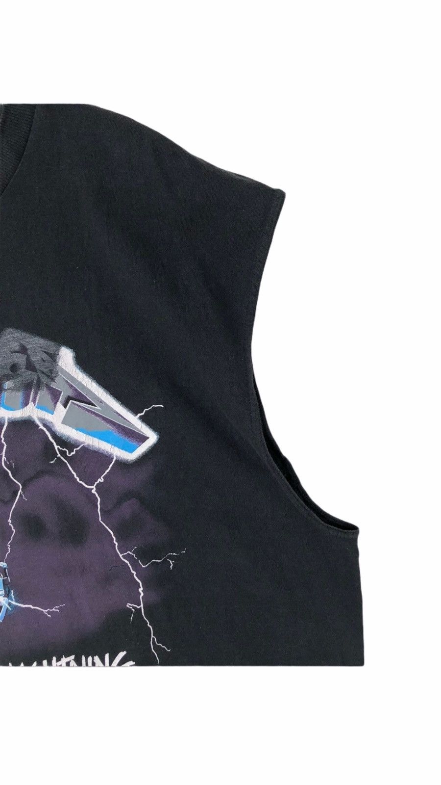 Band Tees × Metallica Vintage Metallica Ride The Lightning Promo Concert T Shirt Size US XL / EU 56 / 4 - 4 Thumbnail
