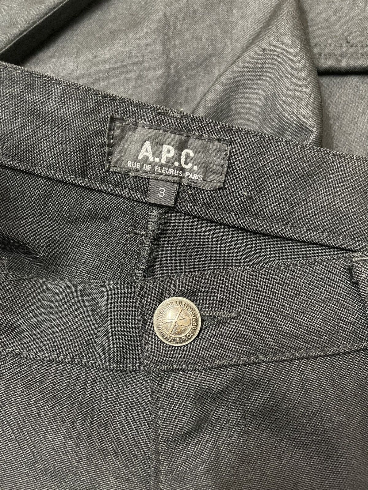 A.P.C. Vintage A.P.C Wide Pants Size US 35 - 5 Thumbnail
