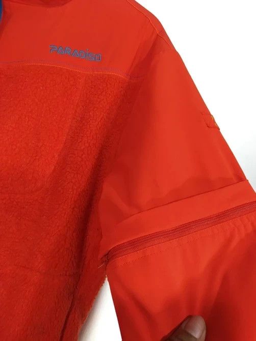 Japanese Brand Rare🔥 Paradiso retro pile fleece zipped sleeve Size US L / EU 52-54 / 3 - 4 Thumbnail