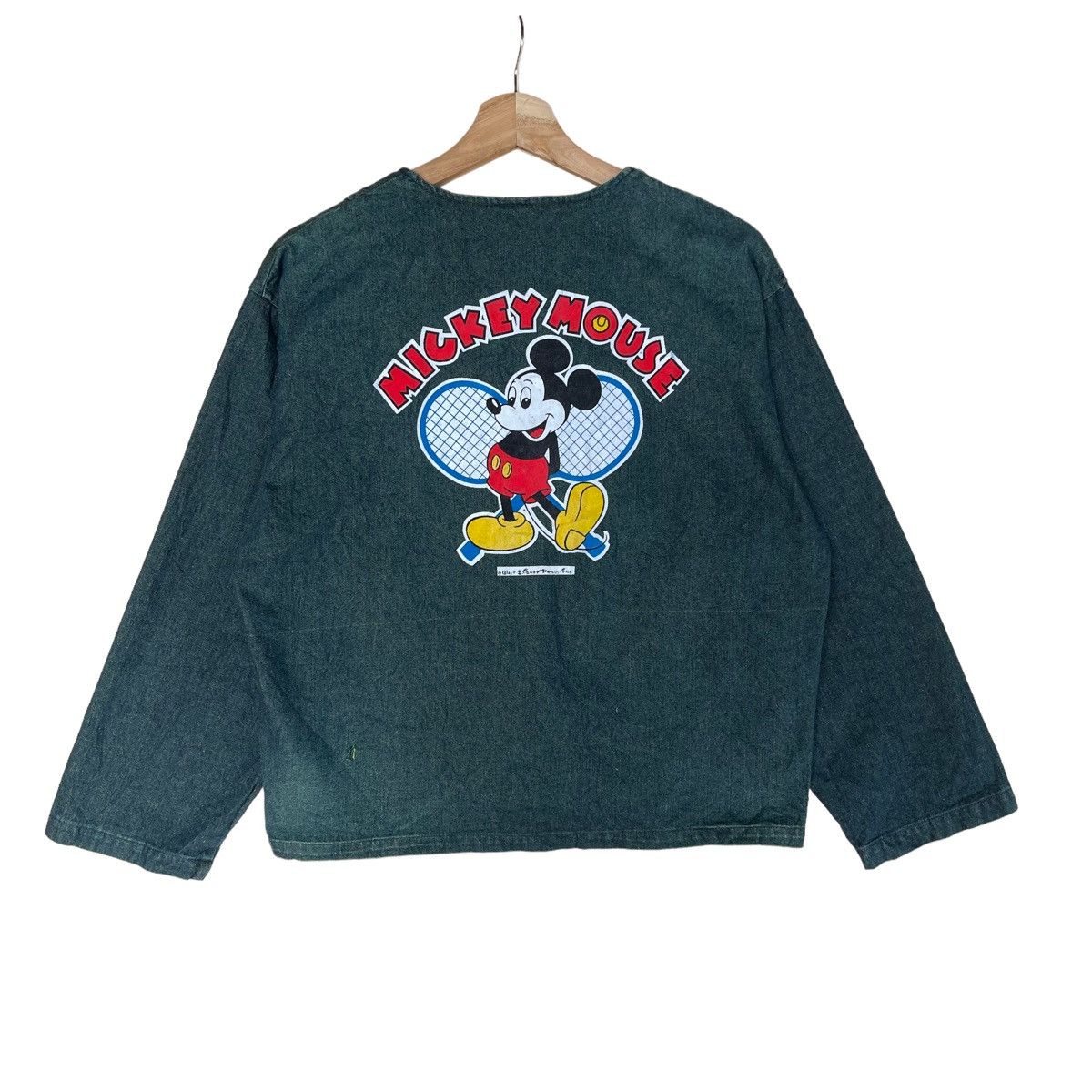 Disney Vintage Disney Mickey Mouse 90s Cardigan Jeans Size US S / EU 44-46 / 1 - 1 Thumbnail