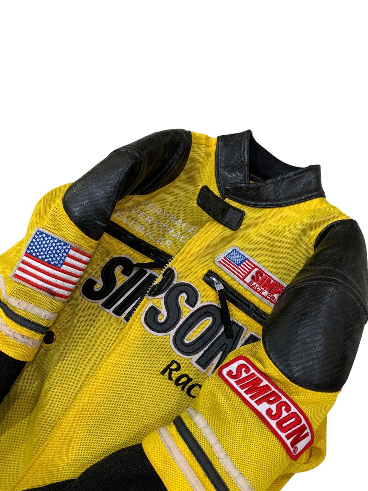 Gear for Sports 🔥Vintage Simpson Racing Motorcycle Jacket Size US M / EU 48-50 / 2 - 12 Thumbnail