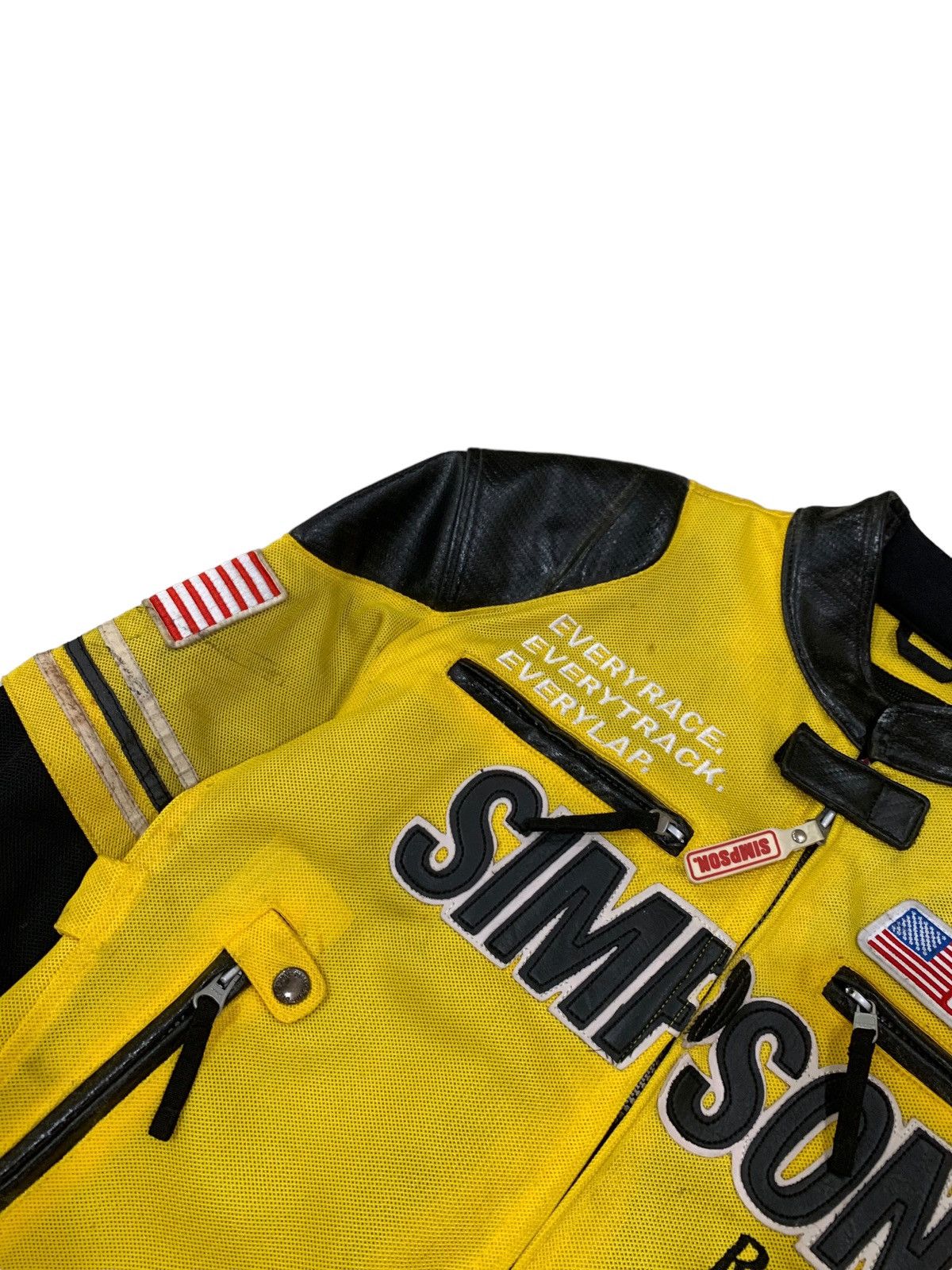 Gear for Sports 🔥Vintage Simpson Racing Motorcycle Jacket Size US M / EU 48-50 / 2 - 6 Thumbnail