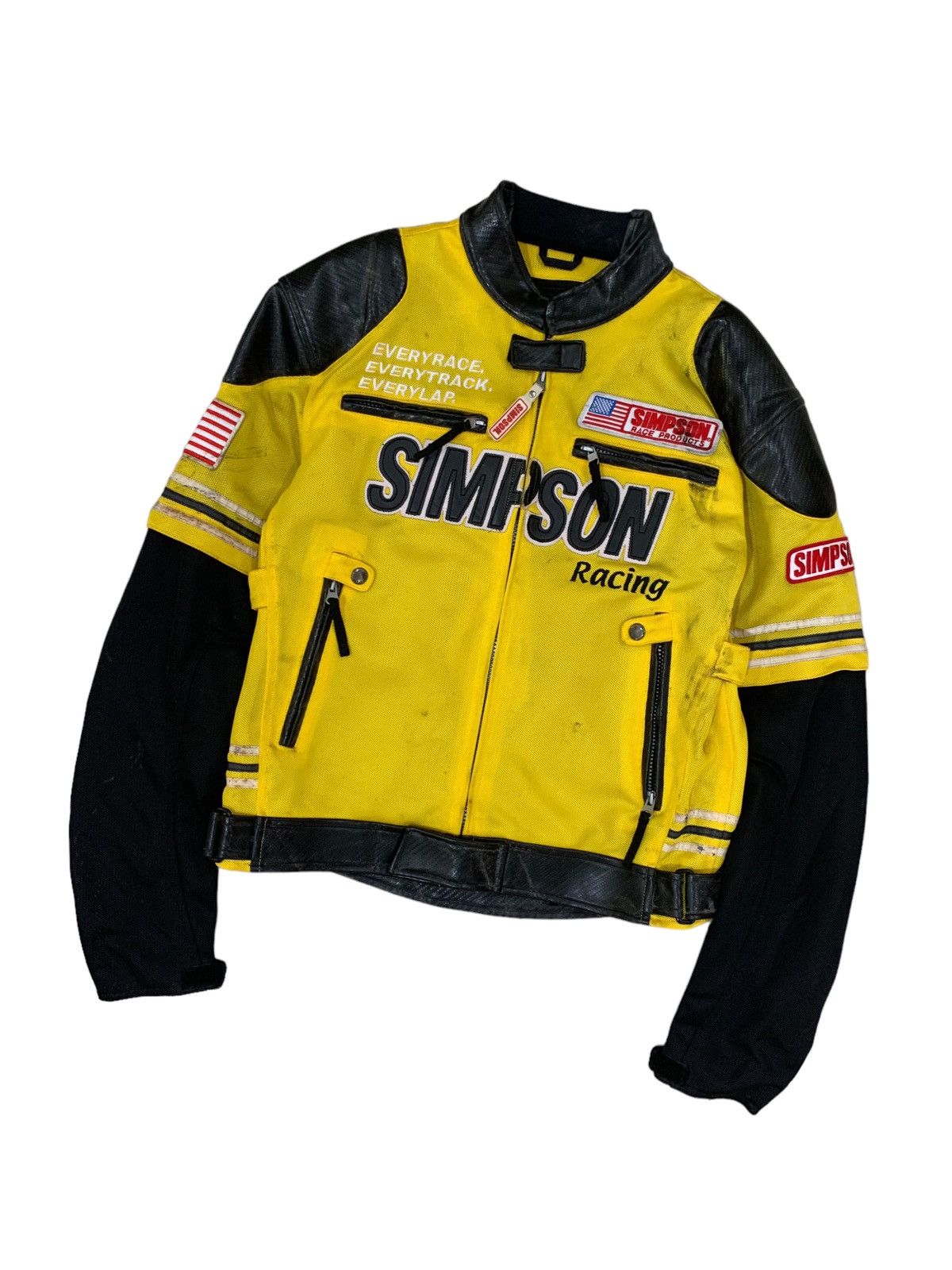 Gear for Sports 🔥Vintage Simpson Racing Motorcycle Jacket Size US M / EU 48-50 / 2 - 5 Thumbnail