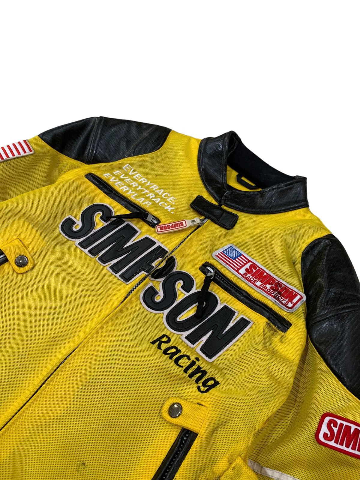 Gear for Sports 🔥Vintage Simpson Racing Motorcycle Jacket Size US M / EU 48-50 / 2 - 10 Thumbnail