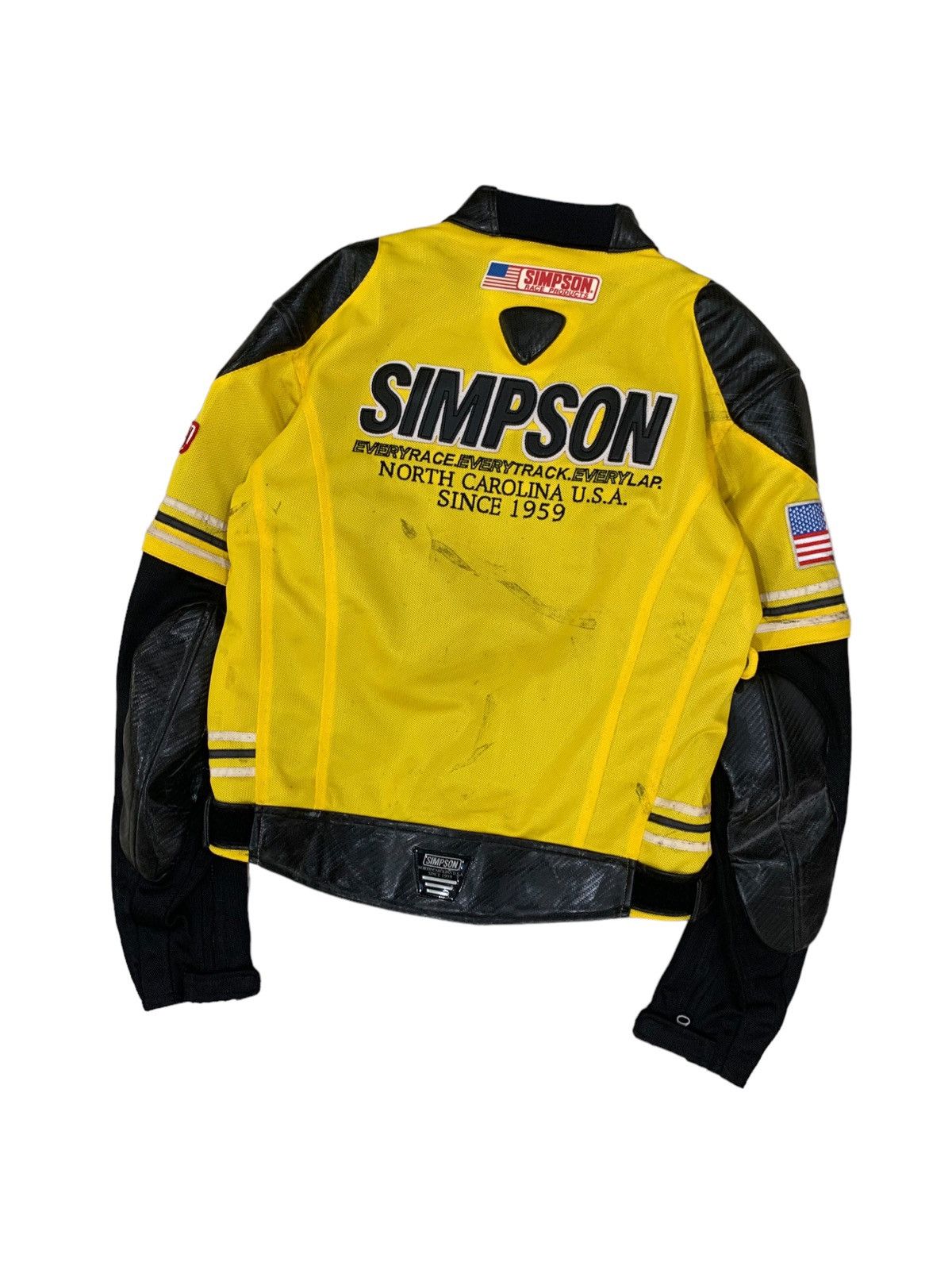 Gear for Sports 🔥Vintage Simpson Racing Motorcycle Jacket Size US M / EU 48-50 / 2 - 15 Thumbnail