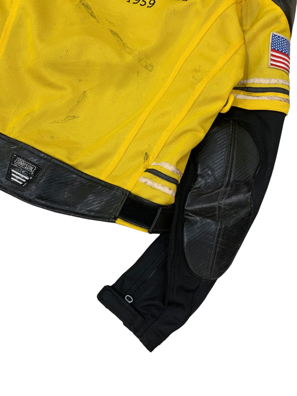 Gear for Sports 🔥Vintage Simpson Racing Motorcycle Jacket Size US M / EU 48-50 / 2 - 13 Thumbnail