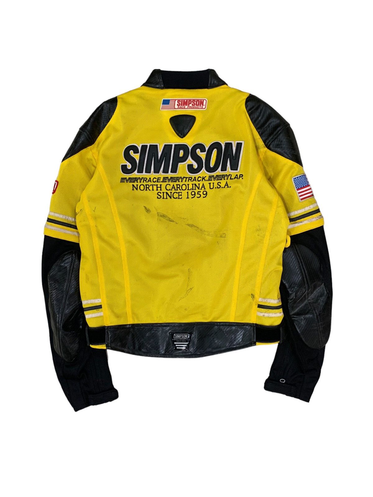 Gear for Sports 🔥Vintage Simpson Racing Motorcycle Jacket Size US M / EU 48-50 / 2 - 2 Thumbnail