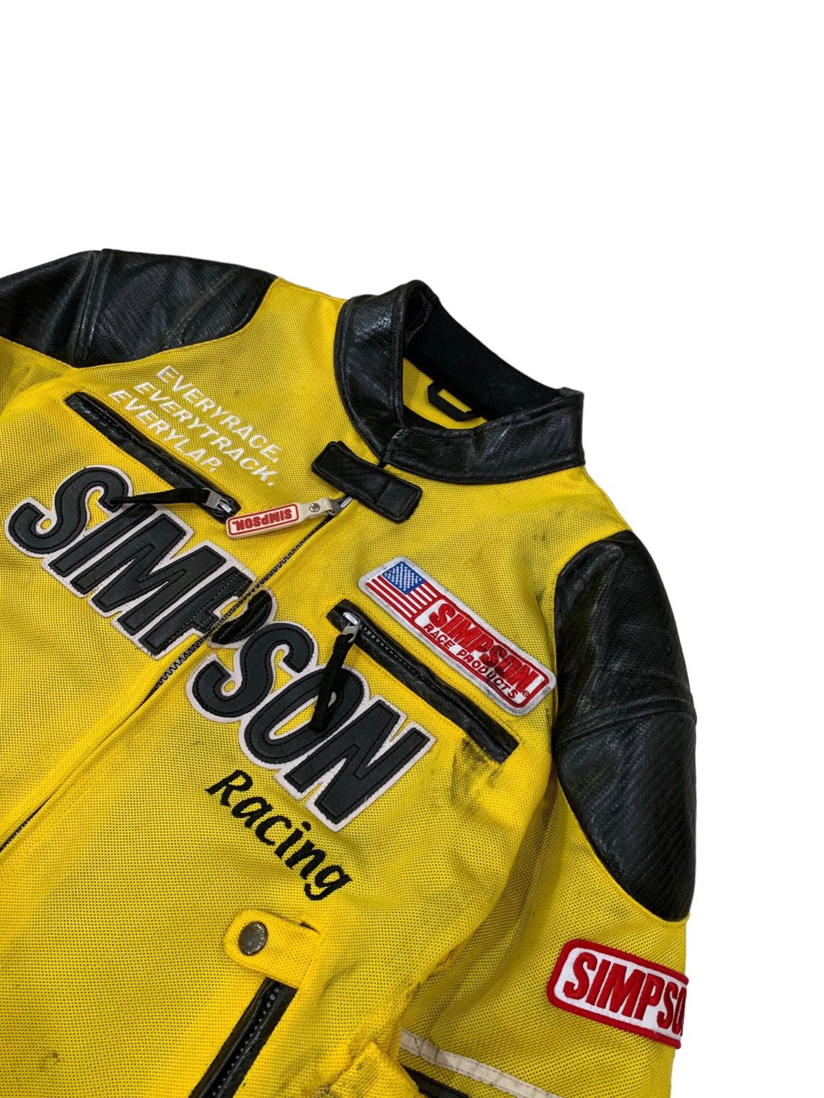 Gear for Sports 🔥Vintage Simpson Racing Motorcycle Jacket Size US M / EU 48-50 / 2 - 7 Thumbnail
