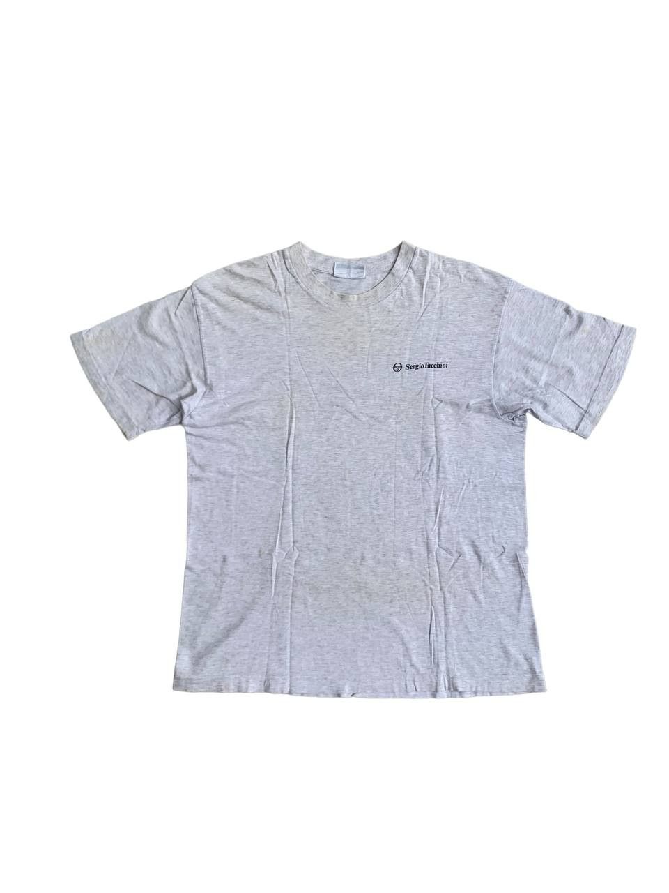 Sergio Tacchini Vintage Sergio Tacchini Spellout Graphic Logo Tshirt Size US M / EU 48-50 / 2 - 2 Thumbnail