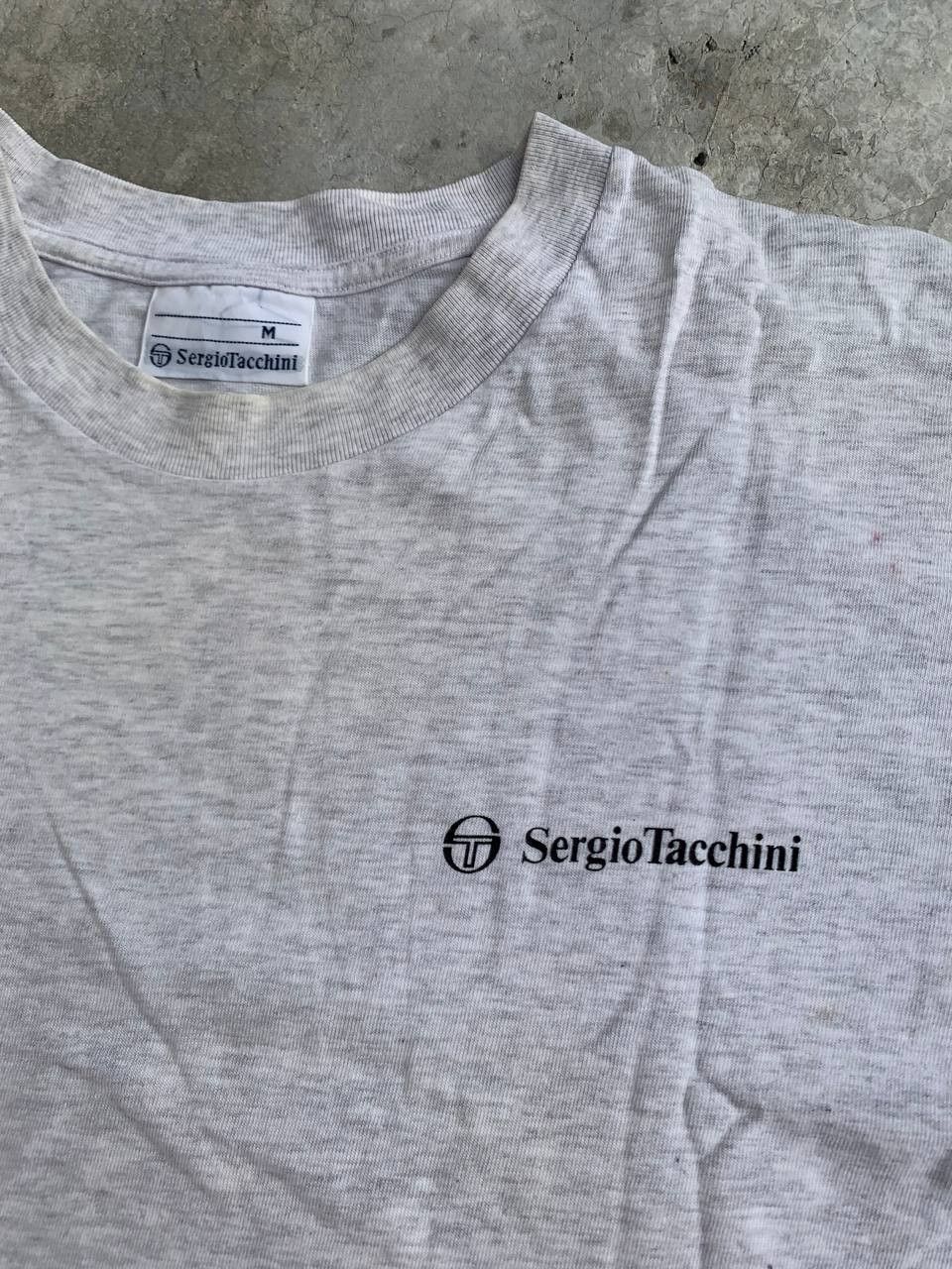 Sergio Tacchini Vintage Sergio Tacchini Spellout Graphic Logo Tshirt Size US M / EU 48-50 / 2 - 6 Thumbnail
