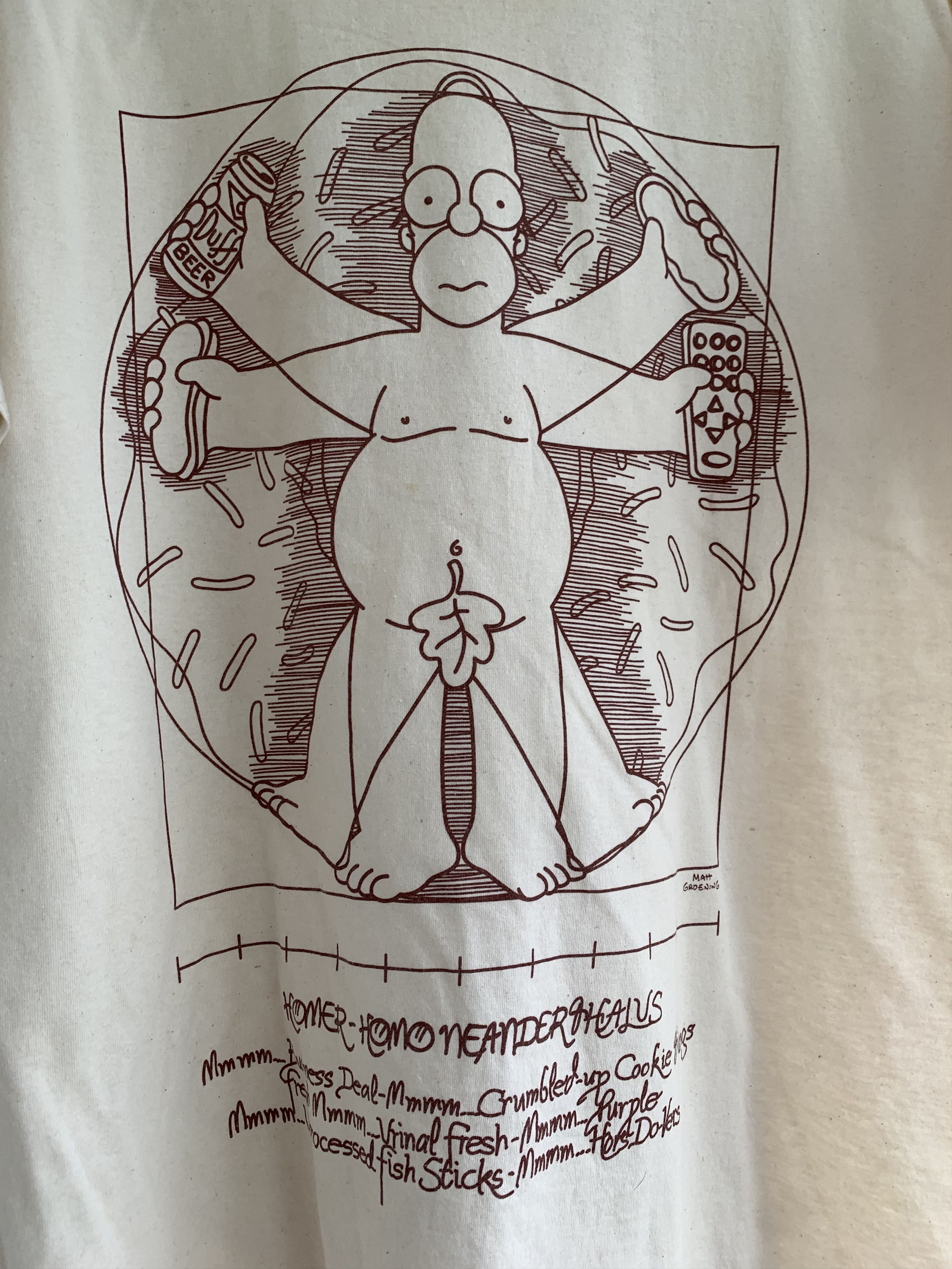 The Simpsons The Simpsons homer vintage t shirt Size US XXL / EU 58 / 5 - 2 Thumbnail