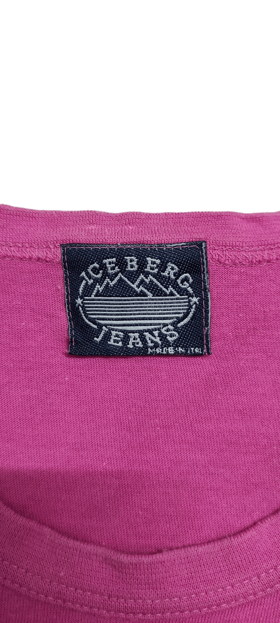 Iceberg Archive 1999 ICE BERG JEANS Spell Out graphic tee Size US M / EU 48-50 / 2 - 3 Thumbnail