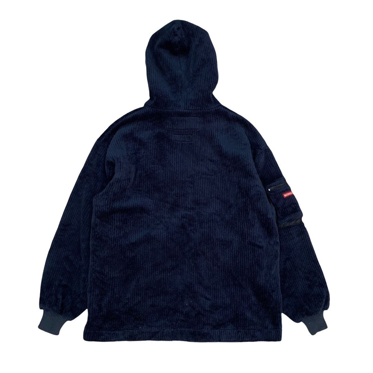 Polartec × Quicksilver Vintage Quicksilver Polartec Fleece Hoodie Zipper Jacket Size US M / EU 48-50 / 2 - 2 Thumbnail