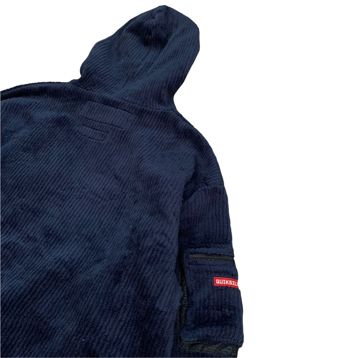 Polartec × Quicksilver Vintage Quicksilver Polartec Fleece Hoodie Zipper Jacket Size US M / EU 48-50 / 2 - 6 Thumbnail