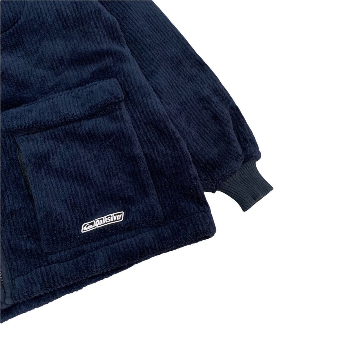 Polartec × Quicksilver Vintage Quicksilver Polartec Fleece Hoodie Zipper Jacket Size US M / EU 48-50 / 2 - 5 Thumbnail