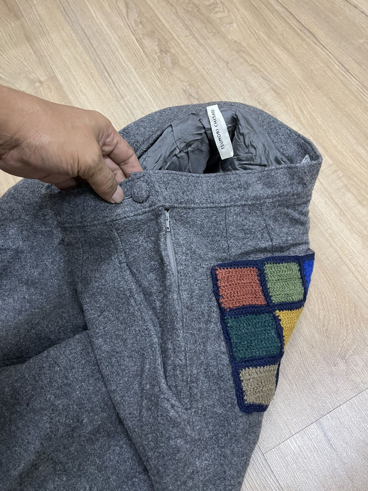 Japanese Brand × Tsumori Chisato Tsumori Chisato Wool Pants Size 27" / US 4 / IT 40 - 4 Thumbnail