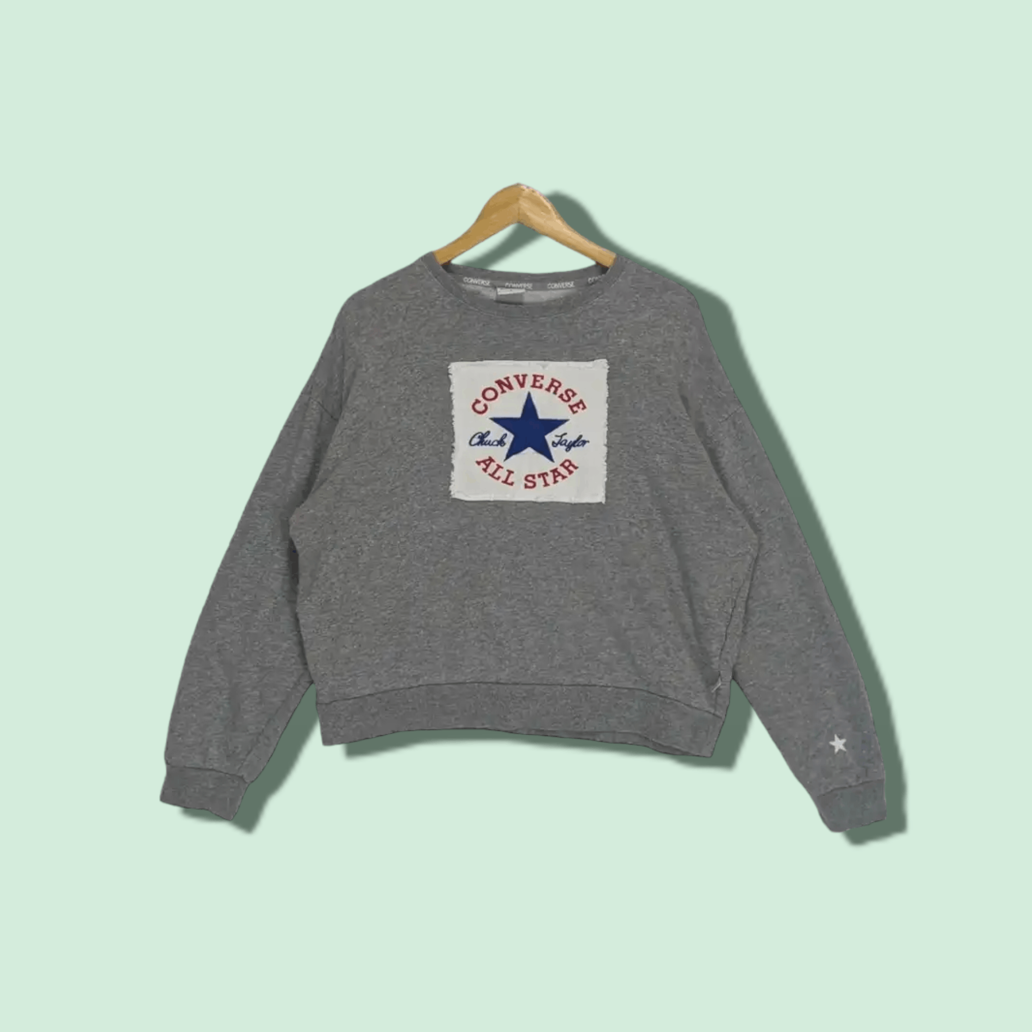 Converse CONVERSE Big Logo Jumper Sweatshirt Size M / US 6-8 / IT 42-44 - 1 Thumbnail