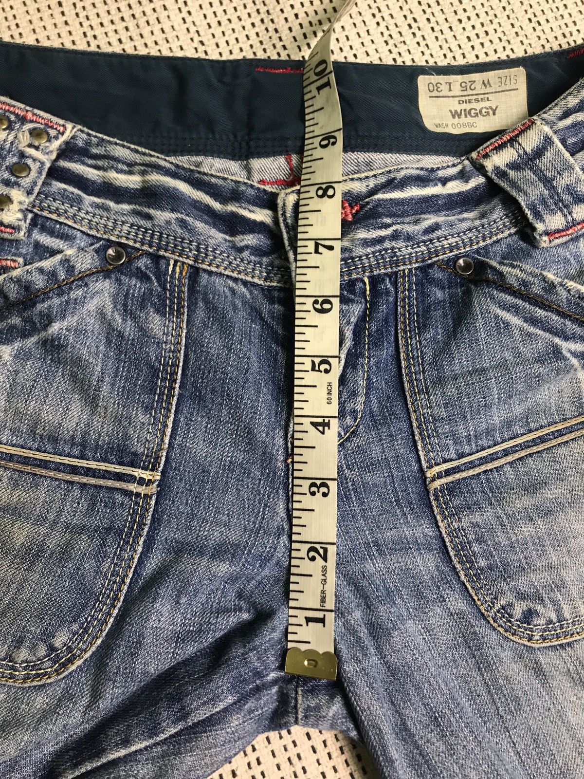 Diesel ‼️PUNK DIESEL DISTRESSED DENIM VERY RARE Size 30" / US 8 / IT 44 - 9 Thumbnail