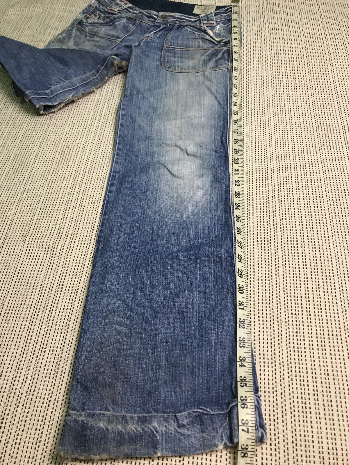 Diesel ‼️PUNK DIESEL DISTRESSED DENIM VERY RARE Size 30" / US 8 / IT 44 - 10 Thumbnail