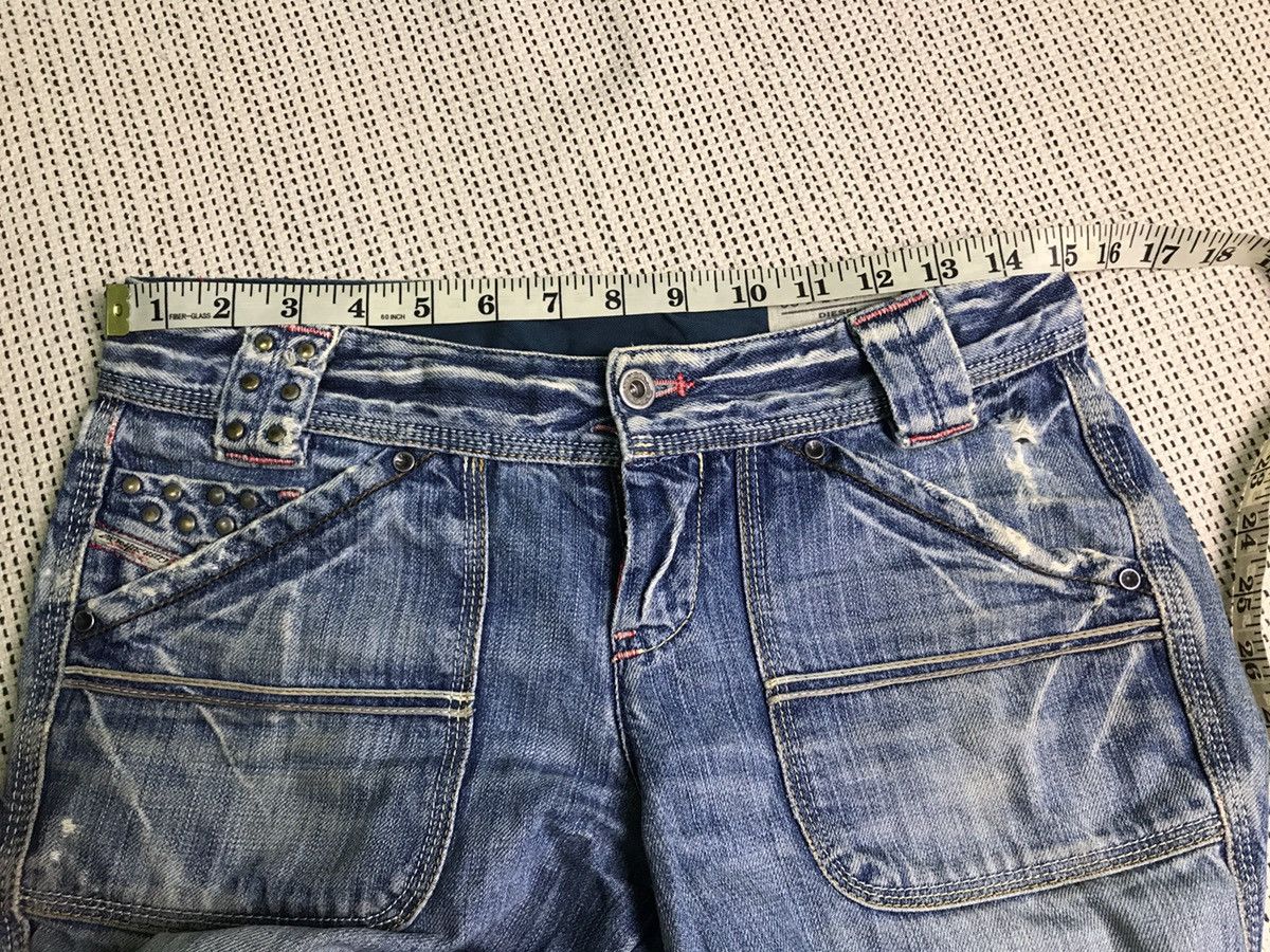 Diesel ‼️PUNK DIESEL DISTRESSED DENIM VERY RARE Size 30" / US 8 / IT 44 - 8 Thumbnail