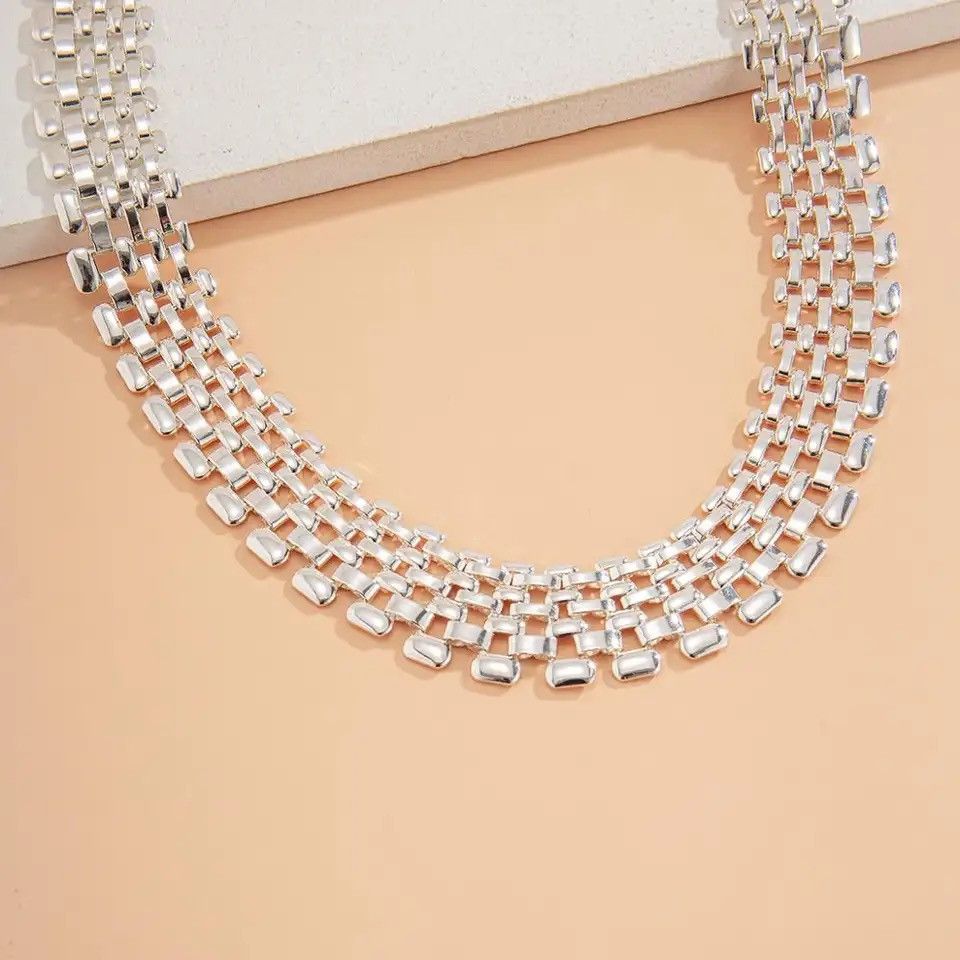 Jewelry Cuban Chunky Thick Chain Necklace Size ONE SIZE - 3 Thumbnail