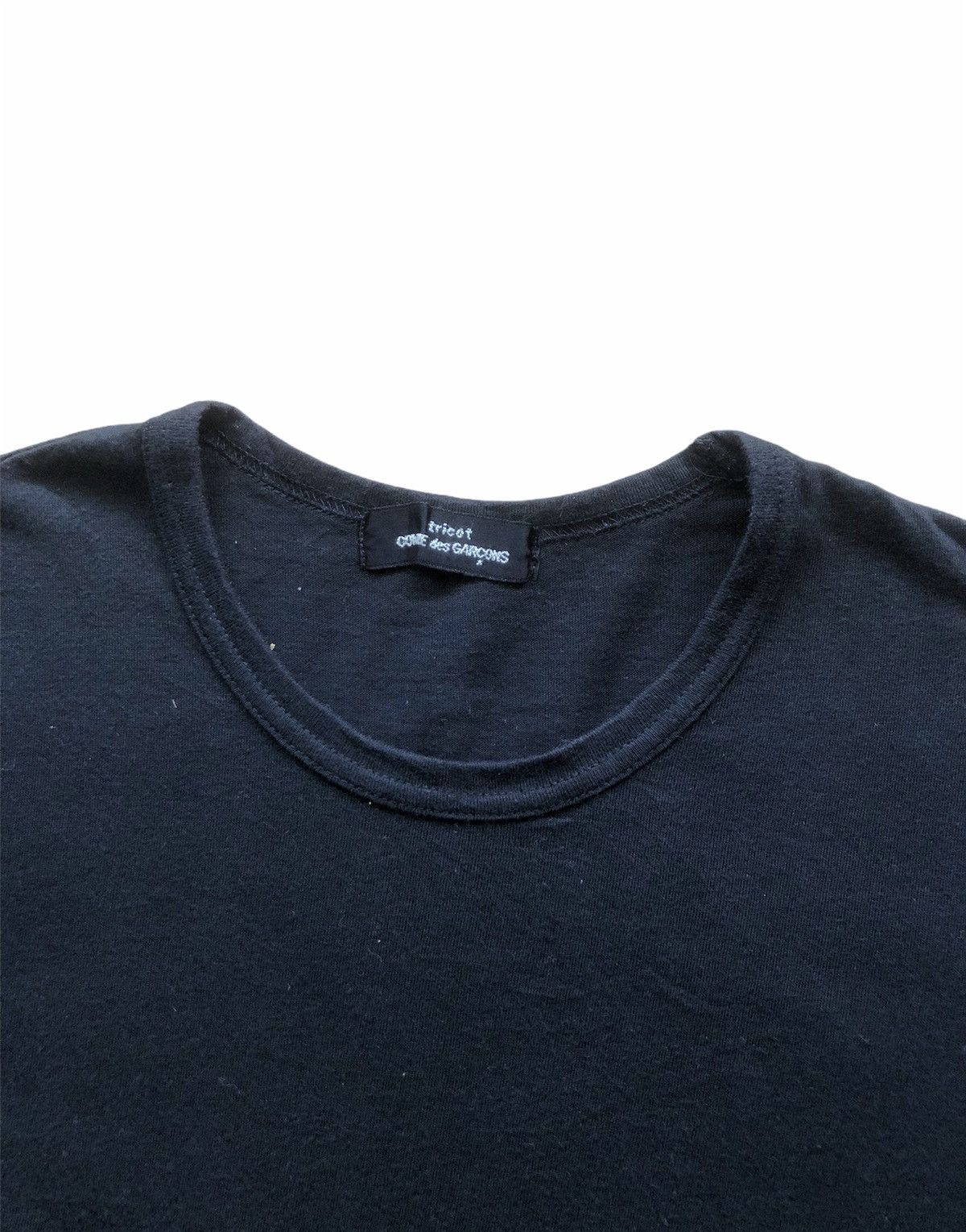 Comme des Garcons Homme × Comme des Garcons Homme Plus × Junya Watanabe 1988 Comme des Garcons Back Print LOGO TShirt Size US S / EU 44-46 / 1 - 3 Thumbnail