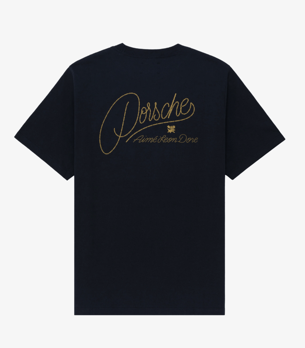 Aime Leon Dore × Porsche Design ALD / Porsche 356 Pocket Tee Cursive Size US M / EU 48-50 / 2 - 1 Thumbnail