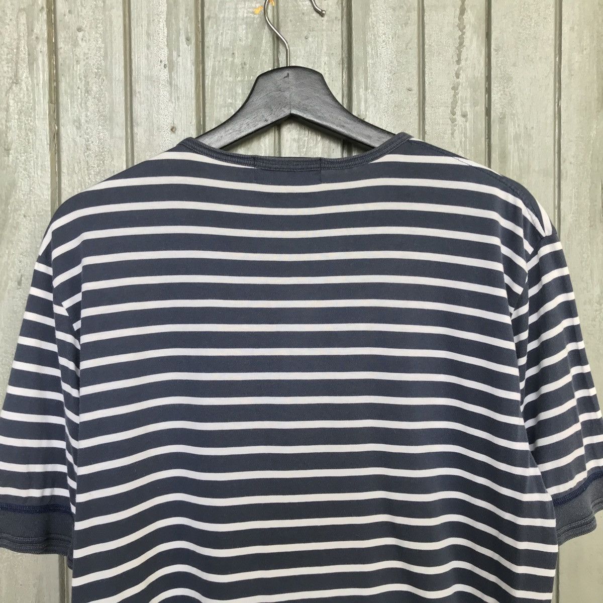 Polo Ralph Lauren × Vintage Vintage POLO USA button stripes tees Size US L / EU 52-54 / 3 - 6 Thumbnail