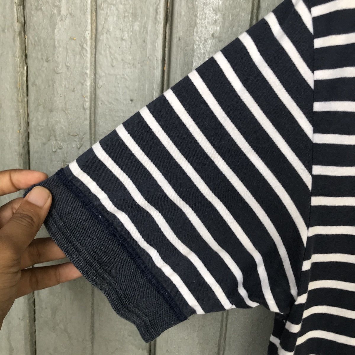 Polo Ralph Lauren × Vintage Vintage POLO USA button stripes tees Size US L / EU 52-54 / 3 - 9 Thumbnail