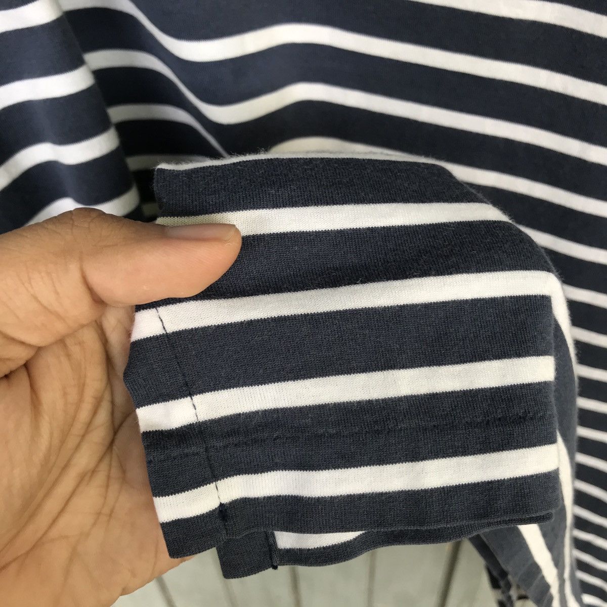 Polo Ralph Lauren × Vintage Vintage POLO USA button stripes tees Size US L / EU 52-54 / 3 - 10 Thumbnail