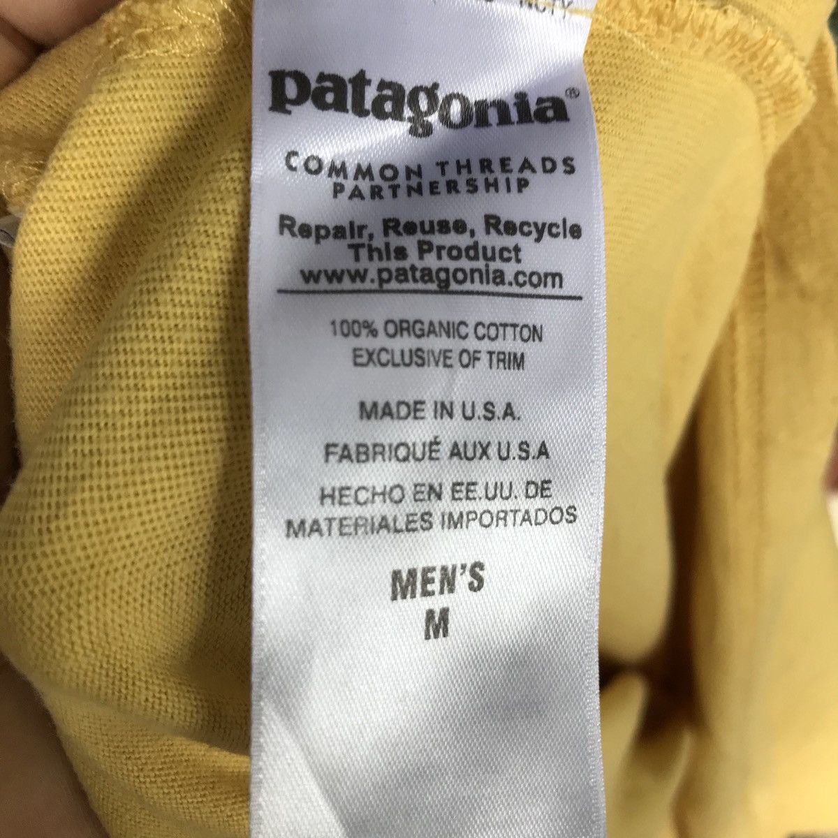 Patagonia *Patagonia live simple outdoor brand tees Size US M / EU 48-50 / 2 - 8 Thumbnail