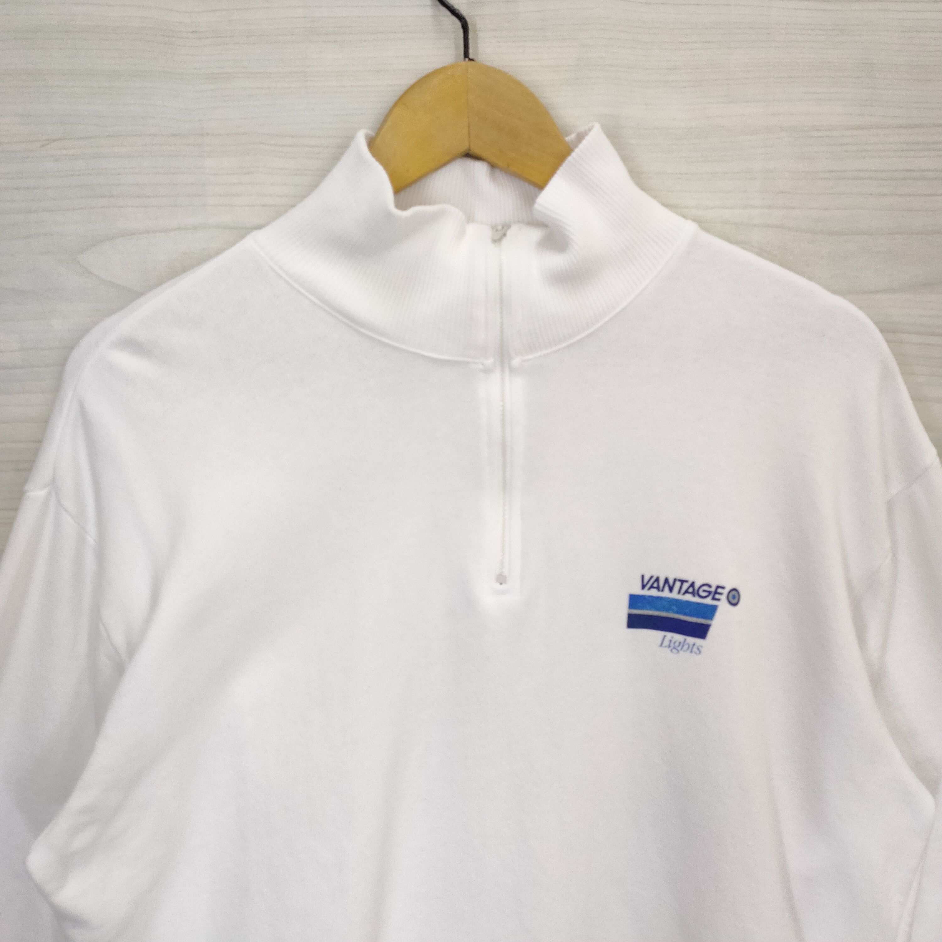 Vintage 80s Vantage Cigarettes Sweater Quarter Zip Size US M / EU 48-50 / 2 - 4 Thumbnail
