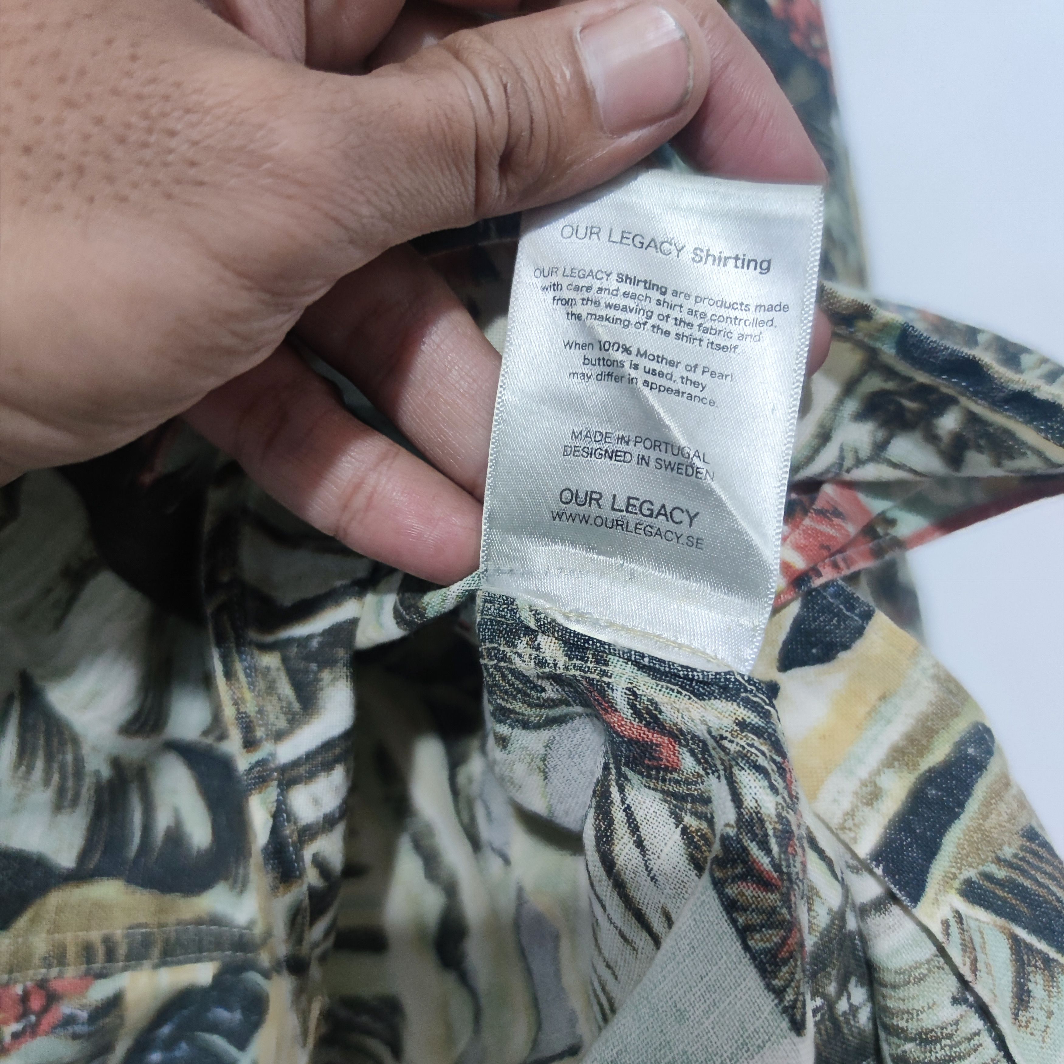 Our Legacy RARE GRAIL Our Legacy acid landscape shirt Size US M / EU 48-50 / 2 - 8 Thumbnail