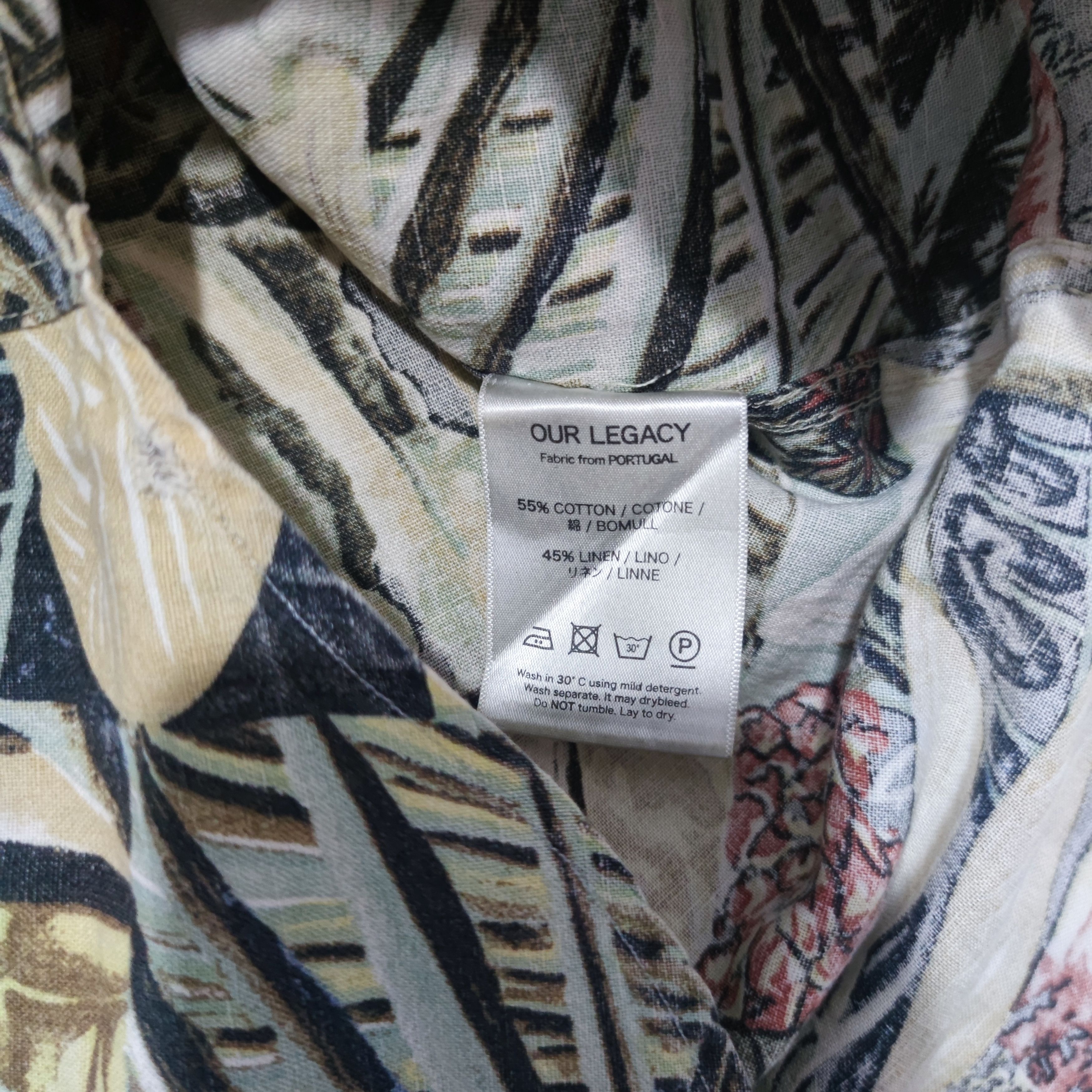 Our Legacy RARE GRAIL Our Legacy acid landscape shirt Size US M / EU 48-50 / 2 - 7 Thumbnail
