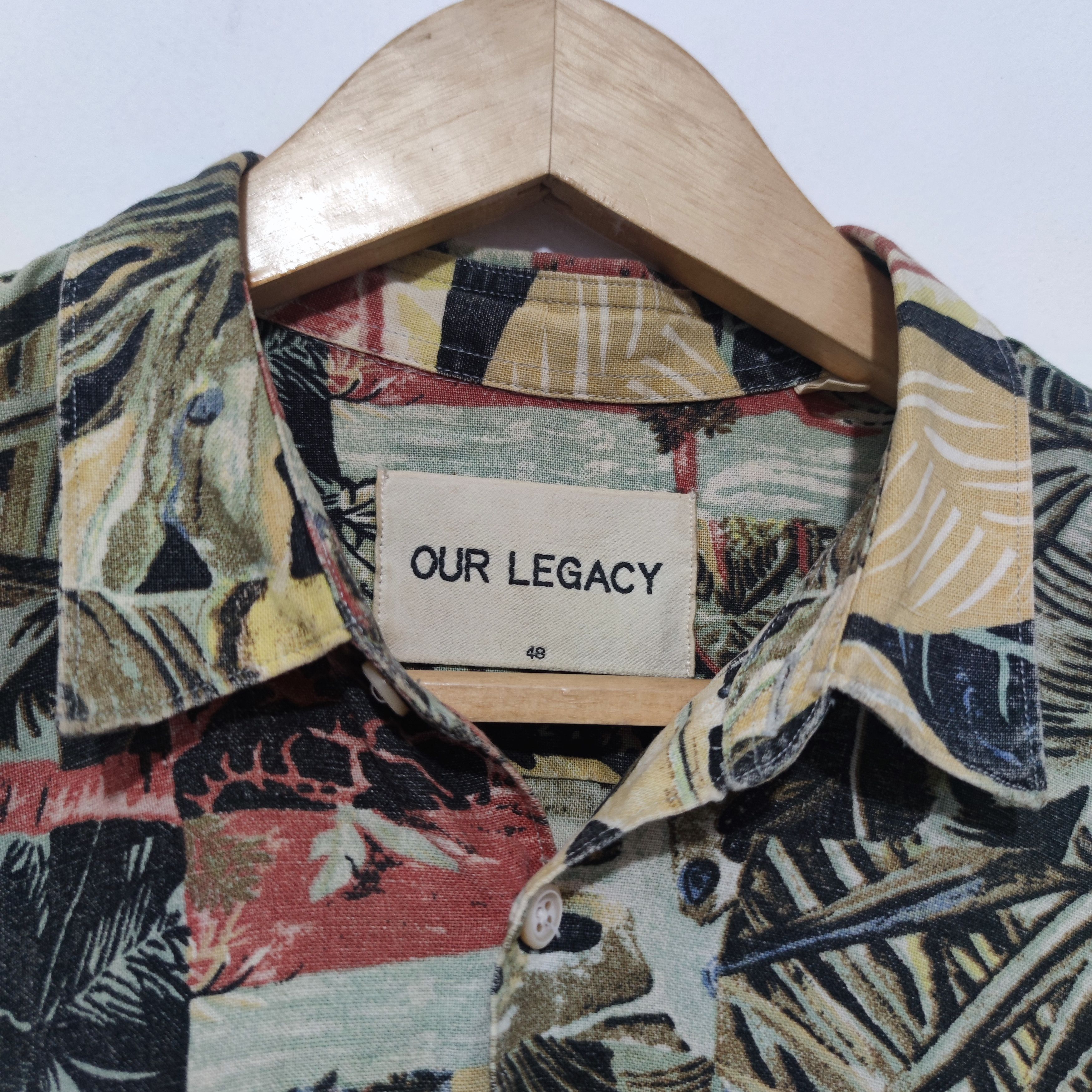 Our Legacy RARE GRAIL Our Legacy acid landscape shirt Size US M / EU 48-50 / 2 - 6 Thumbnail