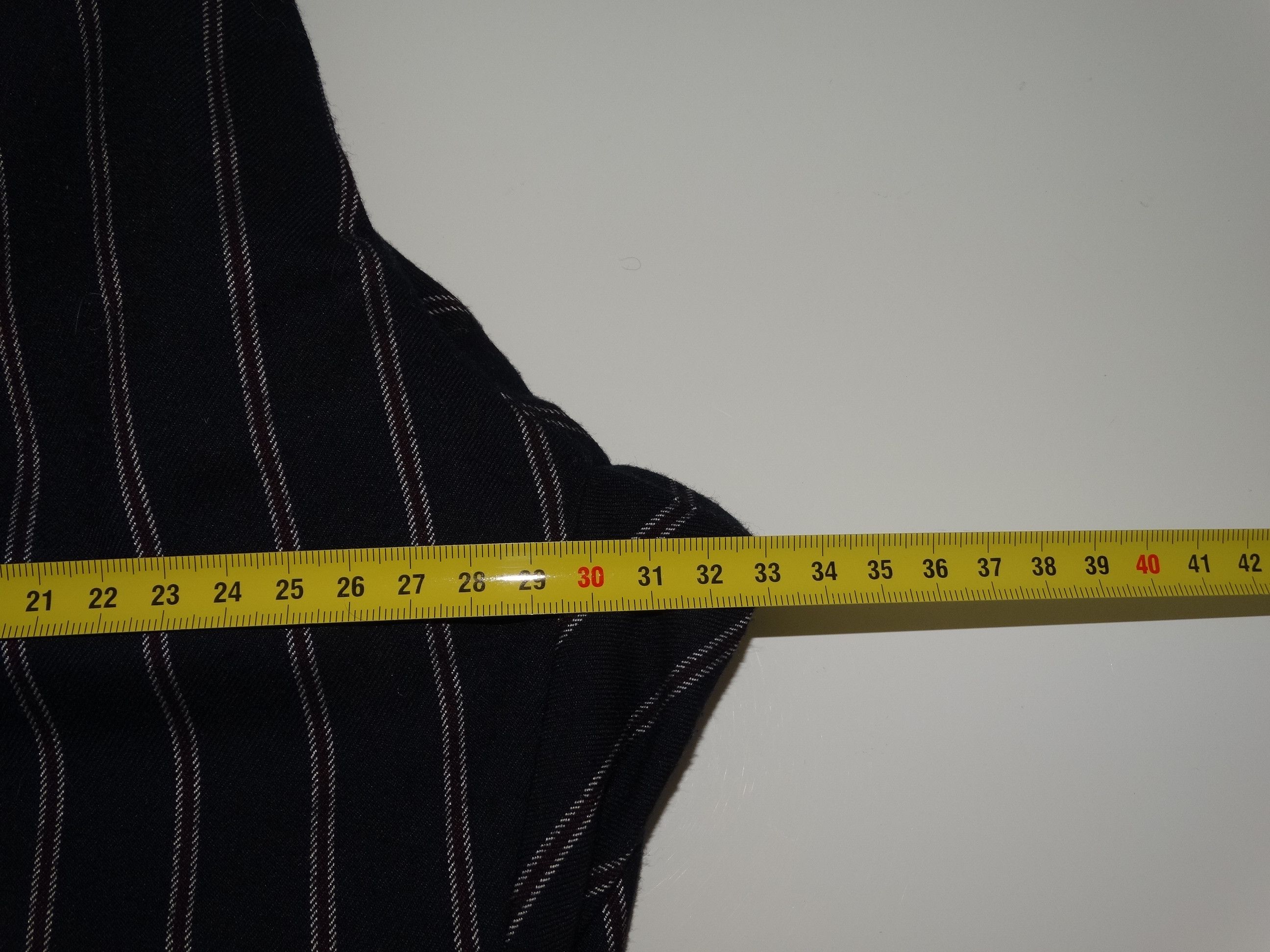Japanese Brand × Takeo Kikuchi WORN PICS adjusted large fit stripes striped pant w32 Size US 32 / EU 48 - 13 Thumbnail