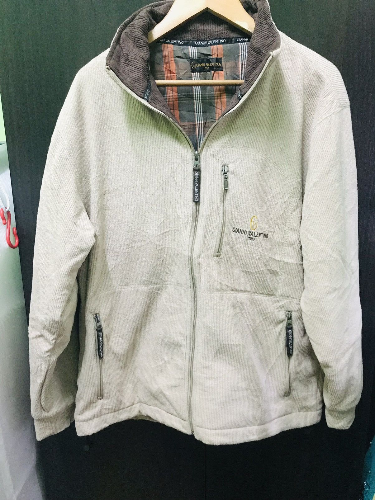 Gianni Valentino × Valentino × Vintage Vintage Gianni Velentino Spell Out Sweatshirt Size US L / EU 52-54 / 3 - 6 Thumbnail